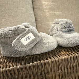 UGG Gray Baby Booties